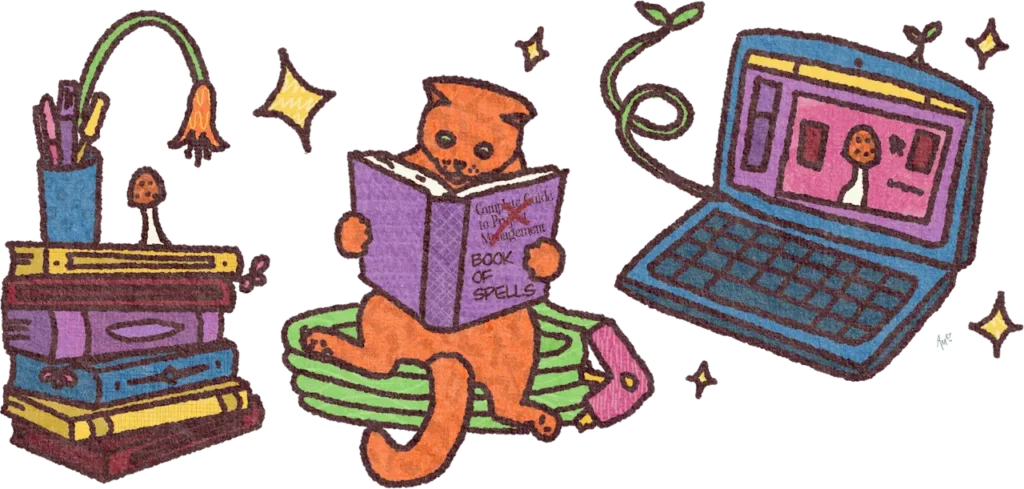 The Magic of Written Communication 1 book of spells